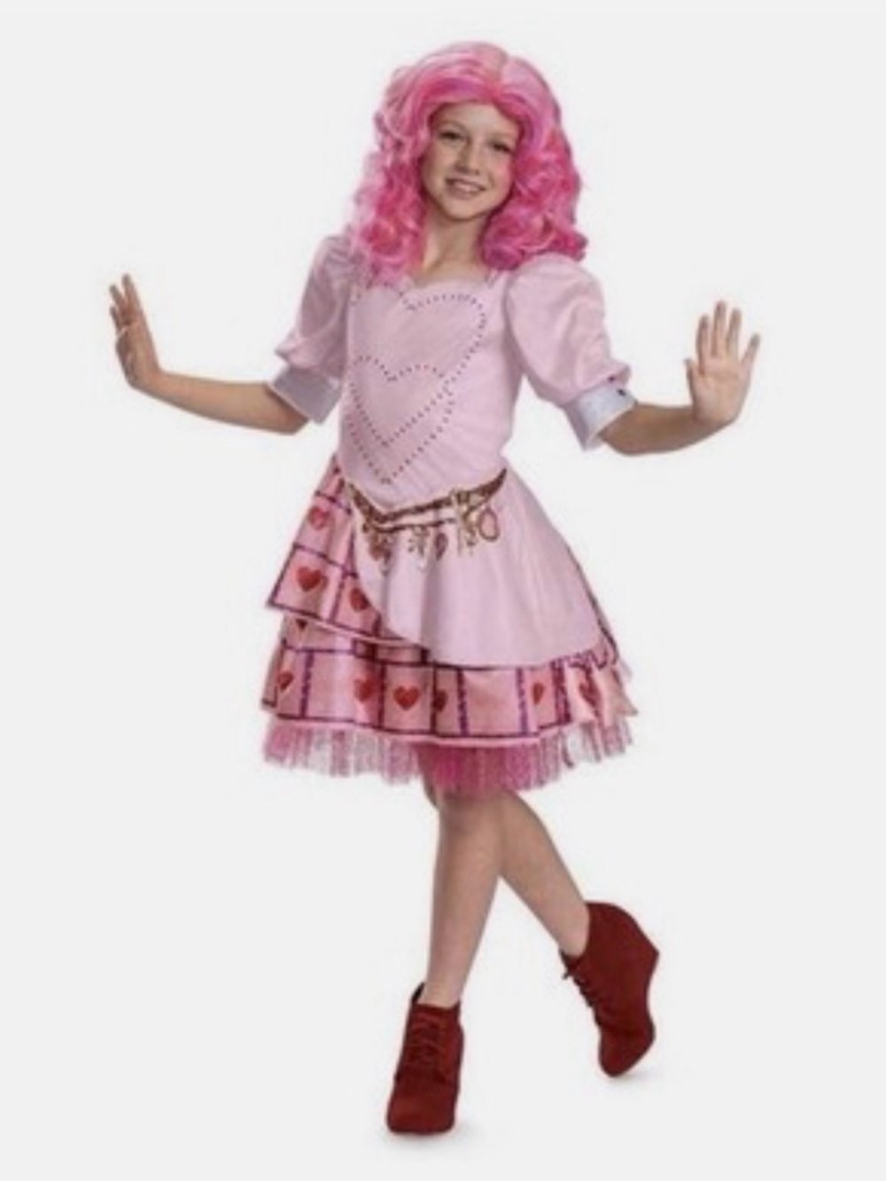 Girls Descendants: The Rise of Red BRIDGET Costume Dress Size 4/6 NWT